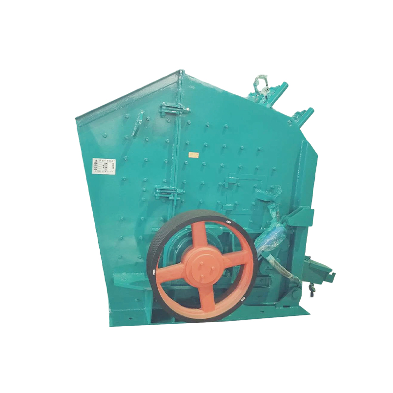 How does the impact crusher achieve efficient crushing and high production performance by means of crushing chamber design?