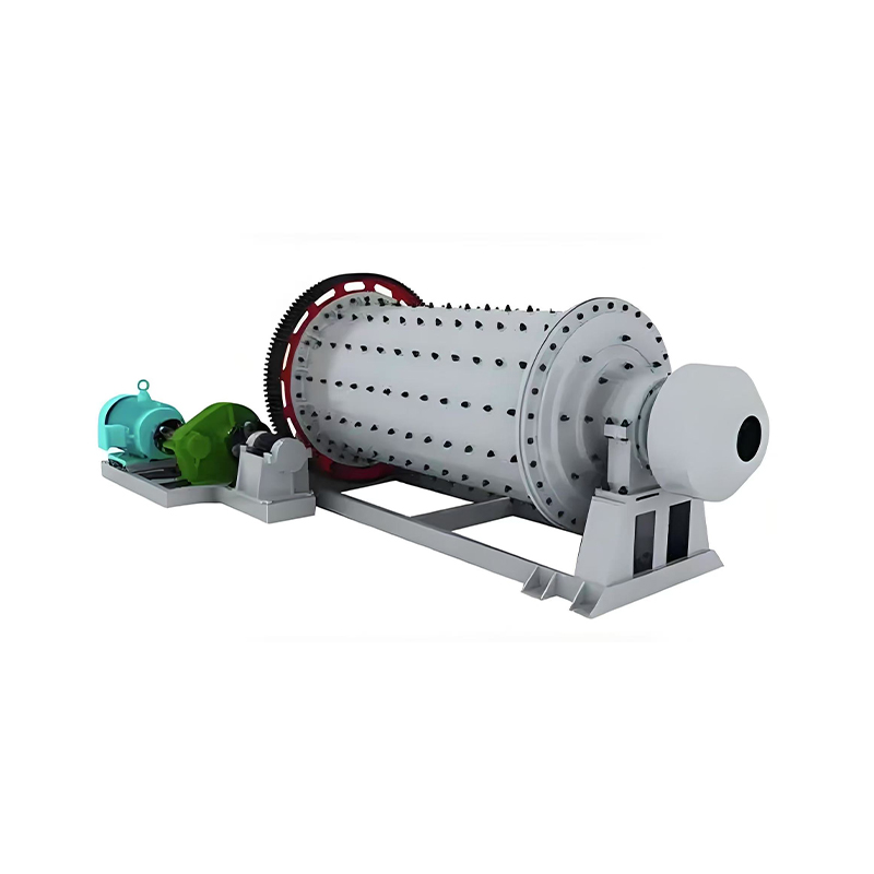 How can a ball mill improve ore grinding efficiency and reduce over-grinding by optimizing the cylinder's length-to-diameter ratio and liner structure?